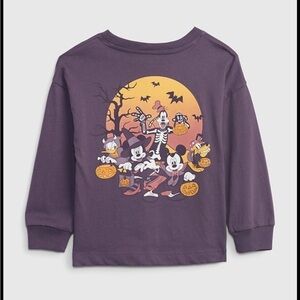 Baby Gap Disney 100% Organic Cotton Mickey Mouse Graphic T-Shirt Halloween